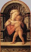 Madonna with the Child and two Angels g LIPPI, Fra Filippo